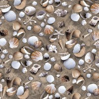 Selvklæbende lakfolie Strandskaller