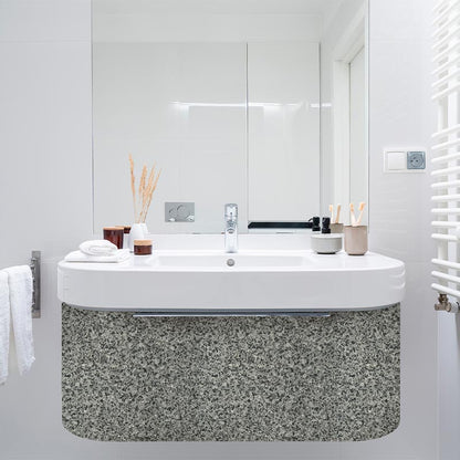 Selvklæbende folie Terrazzo silver