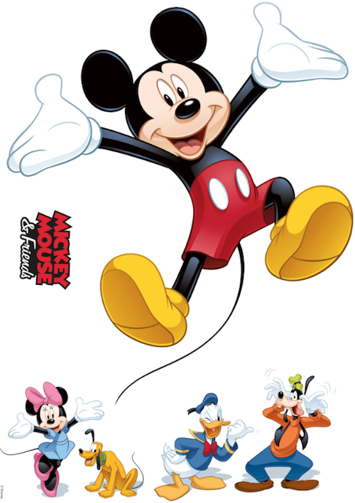 Wallstickers Mickey Mouse 14017